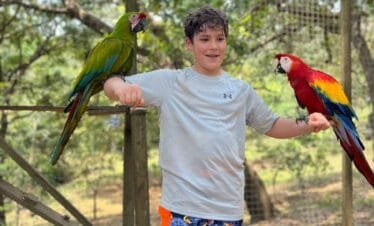 Roatan monkey and sloth tour